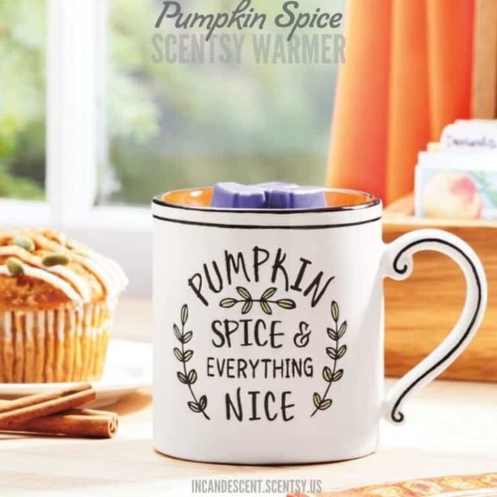 Pumpkin Spice and everything nice scentsy warmer